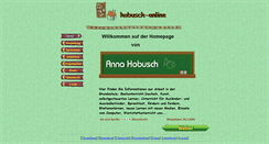 Desktop Screenshot of hobusch-online.de